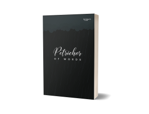 Petrichor Of Words poetry book cover