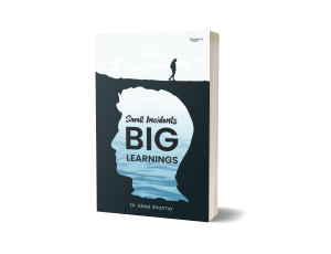 Small Incidents Big Learnings motivational stories book cover