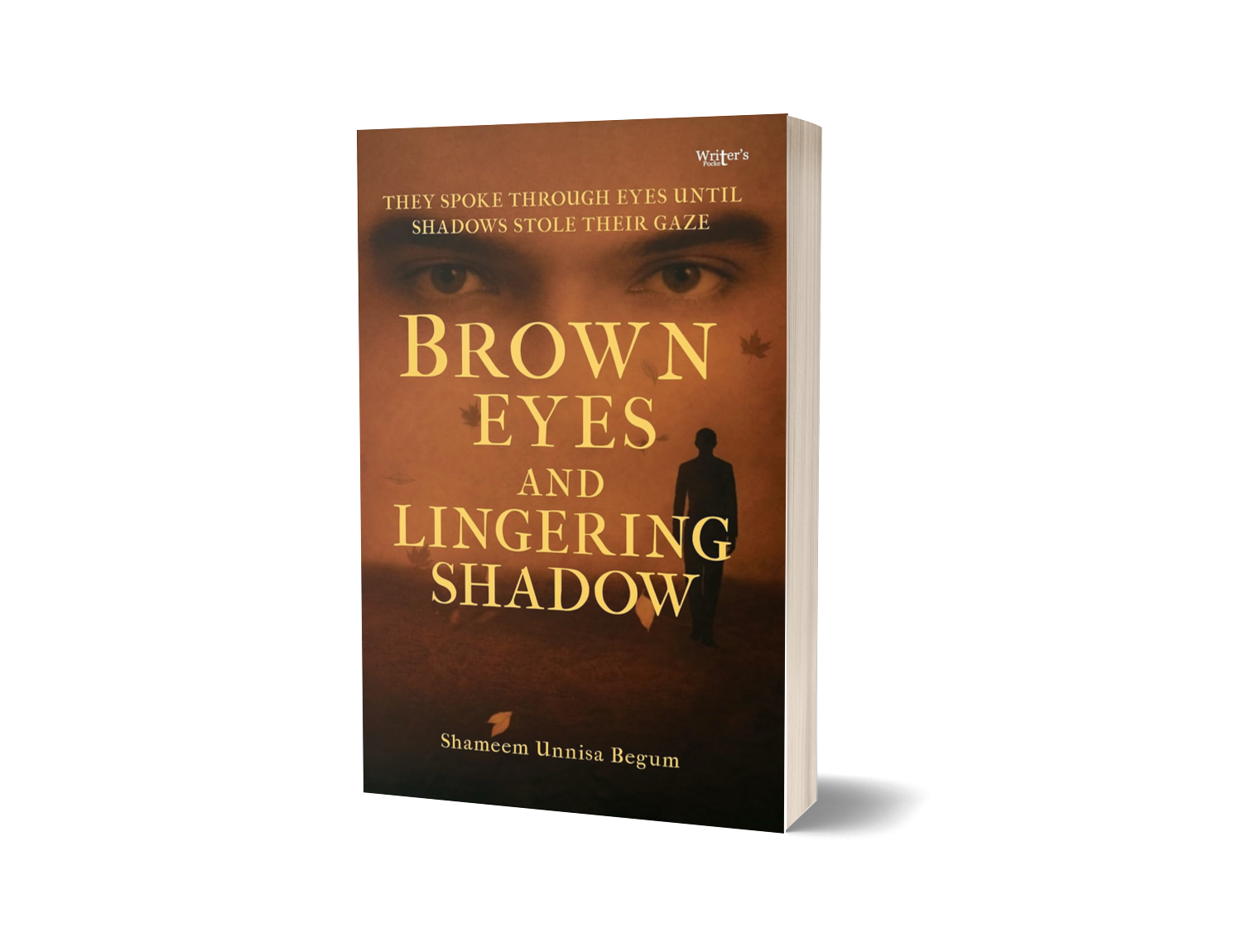 Brown eyes and lingering shadow